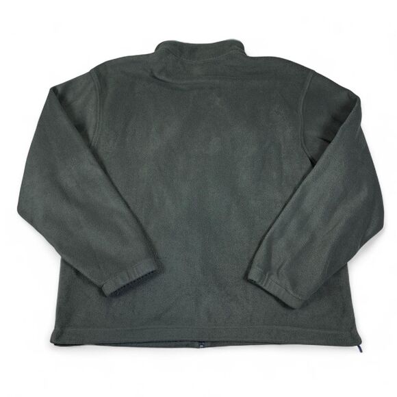 Columbia Fleece Jacket Mens XL Green Zip Outdoor Layer - Picture 2 of 5
